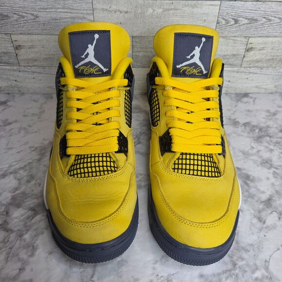 Nike Air Jordan 4 Retro Lightning 2021 Men's 10.5 CT8527-700 SUPER Clean - Picture 4 of 11